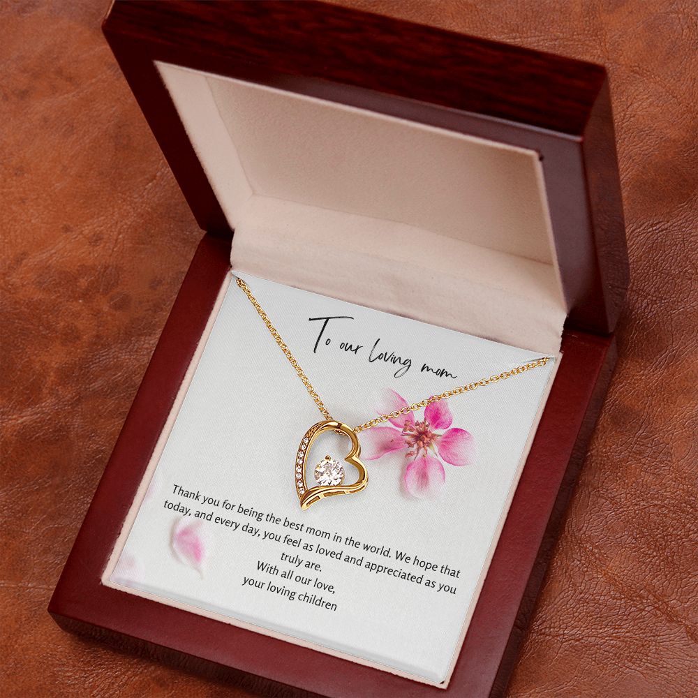 Forever Love Necklace Mom