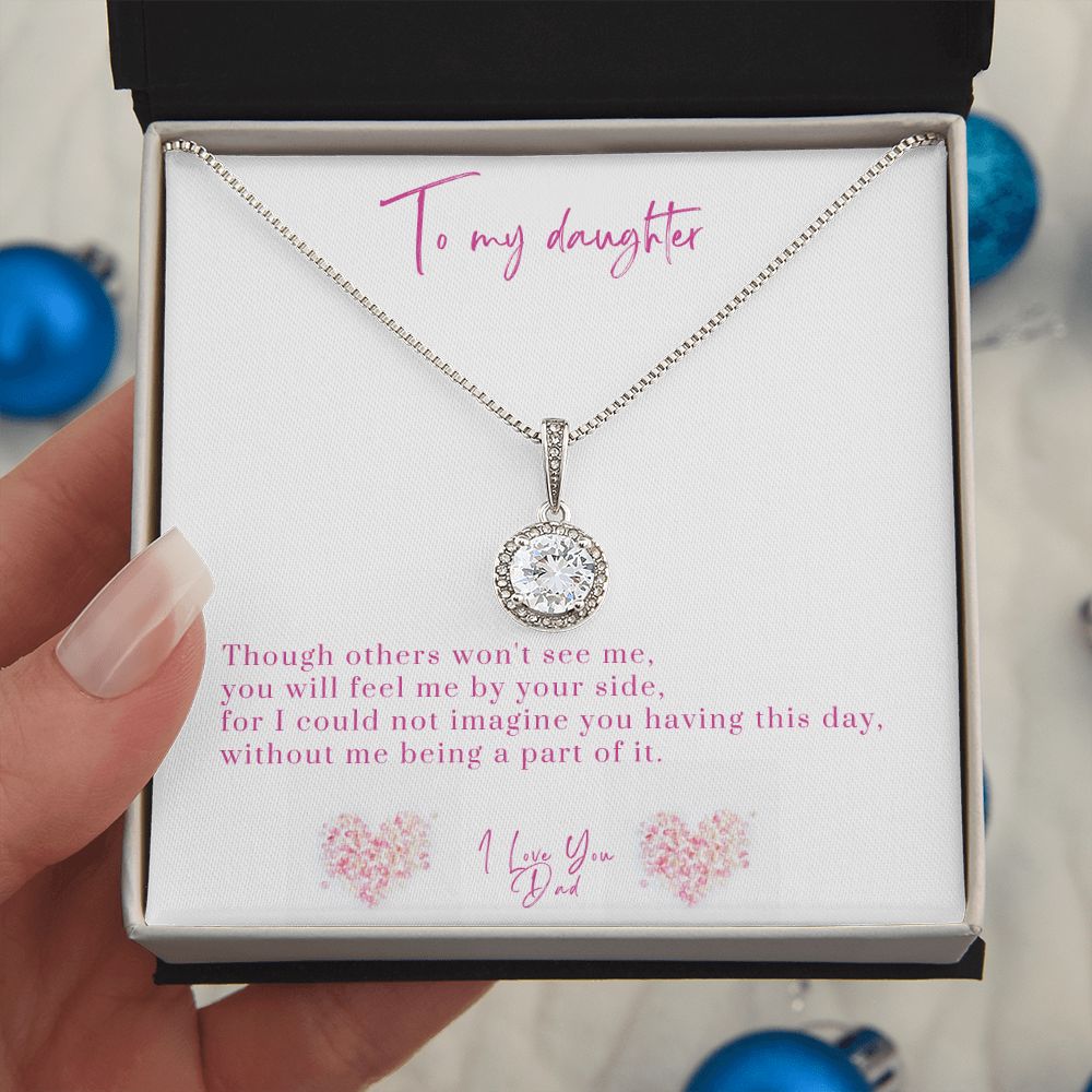 Eternal Hope Necklace, Angel Dad to Daughter