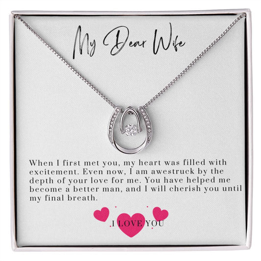Lucky In Love Necklace Wife