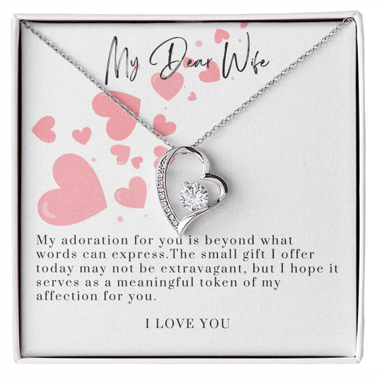 Forever Love Necklace Wife