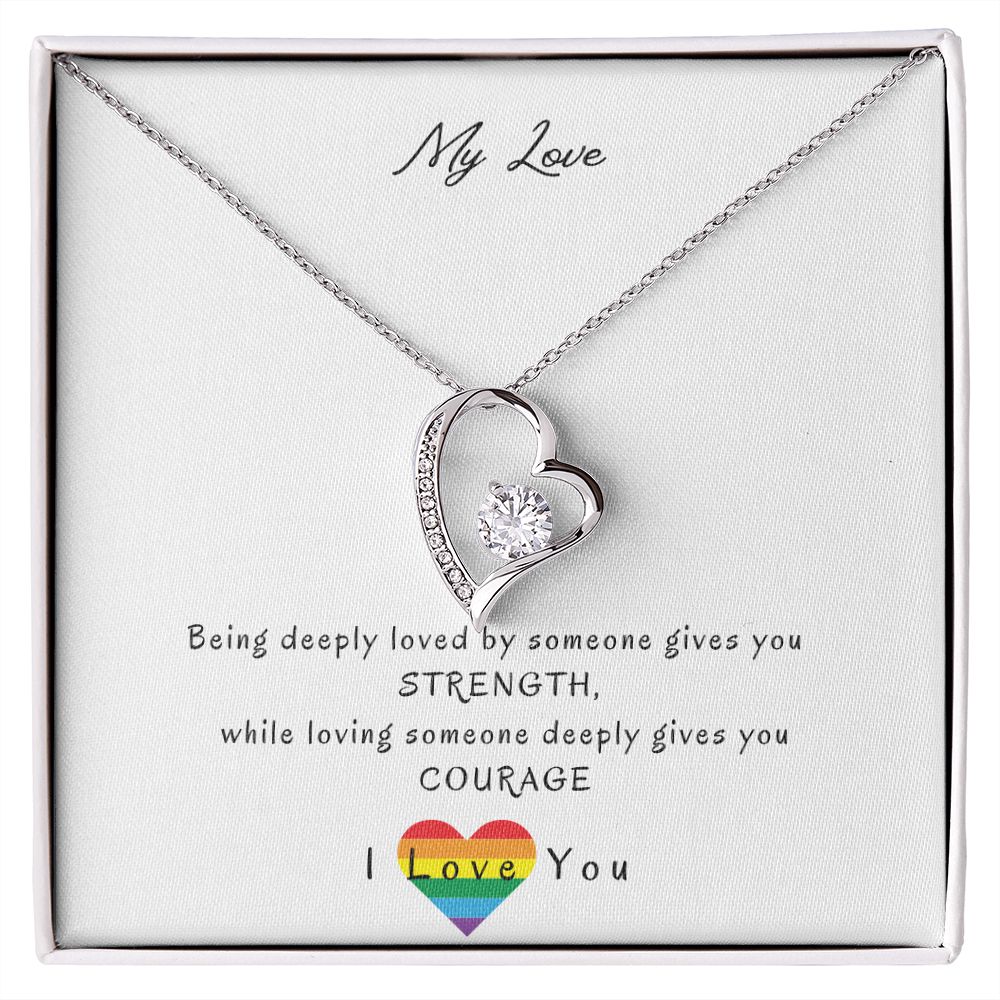 Forever Love Necklace LGBTQ