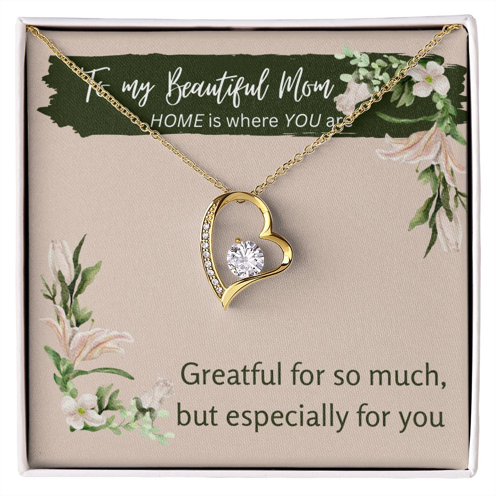 Forever Love Necklace Mom