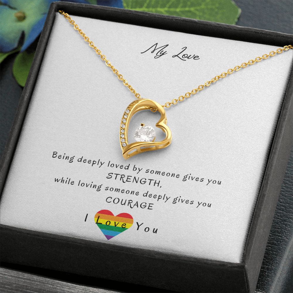 Forever Love Necklace LGBTQ